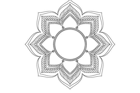 A Craft Designer's Honest Review of the Mandala Frame Vector