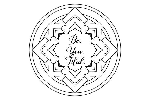 Beyond Clipart: Using the Be. You. Tiful. Coloring Page for Real Branding