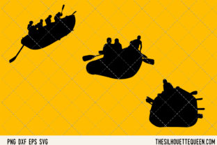 Rafting Activity Graphics for Craft Businesses