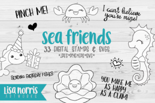 Sea Friends Graphics for Editorial & Web Use