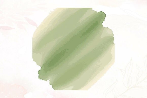 Using a Sage Green Watercolor Graphic for Authentic Branding