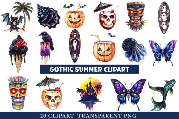 Watercolor Gothic Summer Graphics: A Creator's Review
